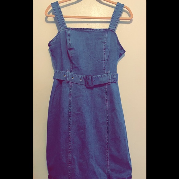 Denim Bodycon Dress - Picture 1 of 2